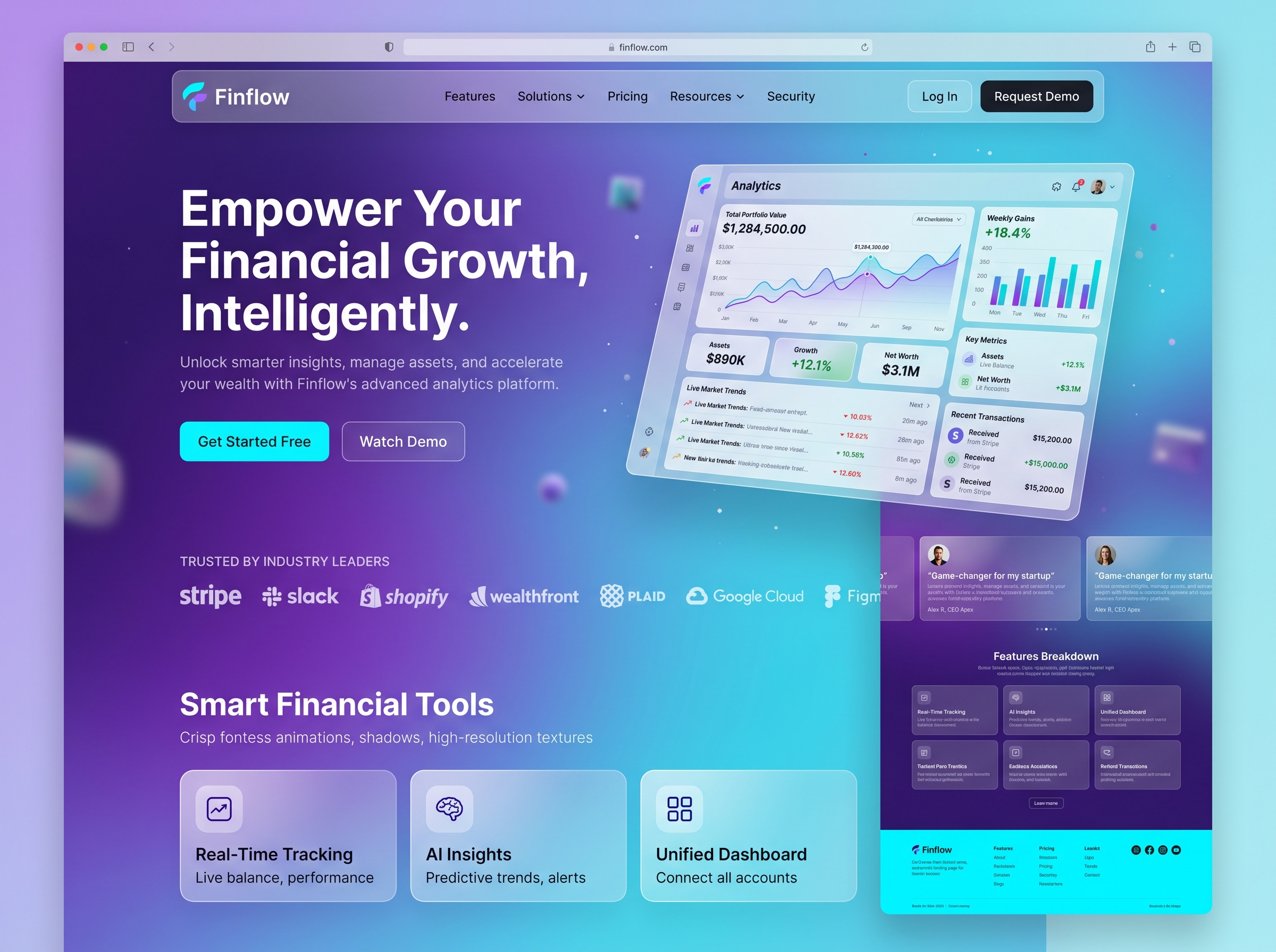 SaaS Landing Page